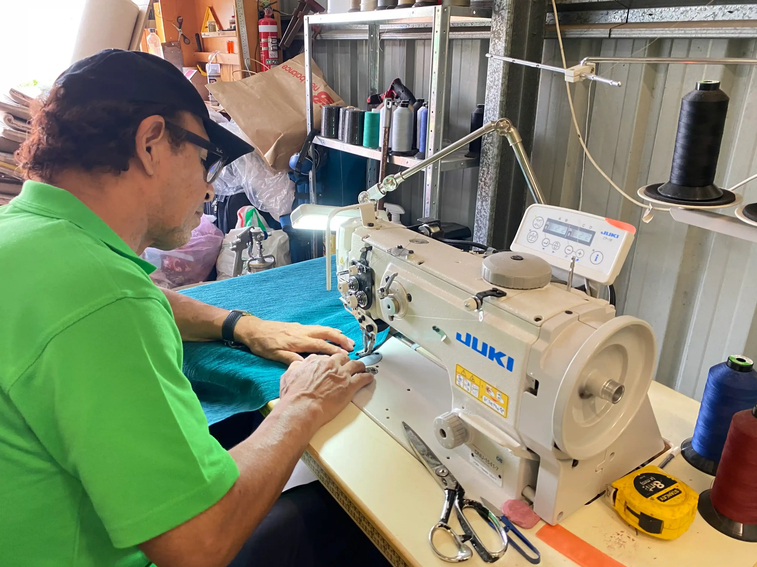 Upholstery artist at Sydney's Covesmore Solutions